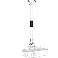 Los mejores  - Duronic PB06XL Soporte para Proyector de Techo y Pared - Universal y Articulado – Palo Extensible - Carga Máx 13-6 kg…